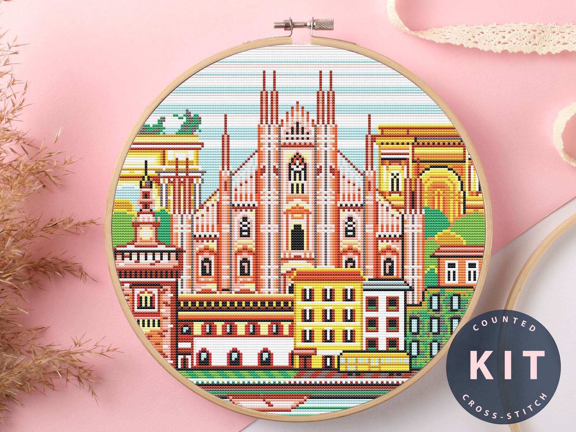 Milano Cross Stitch Kit Beginner #KEMX284