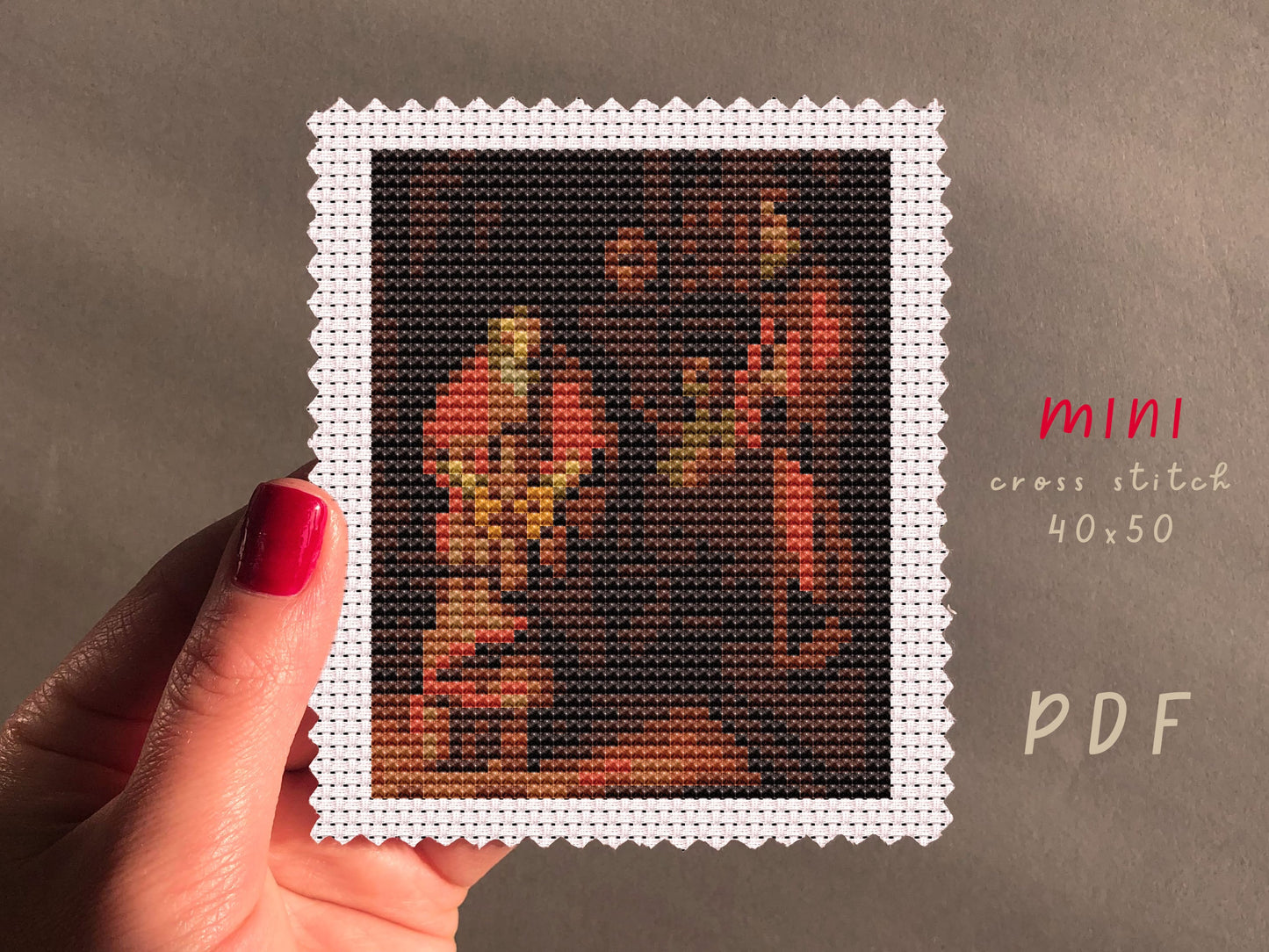 The Return Of The Prodigal Son Cross Stitch Pattern: DIY Embroidery (PDF)